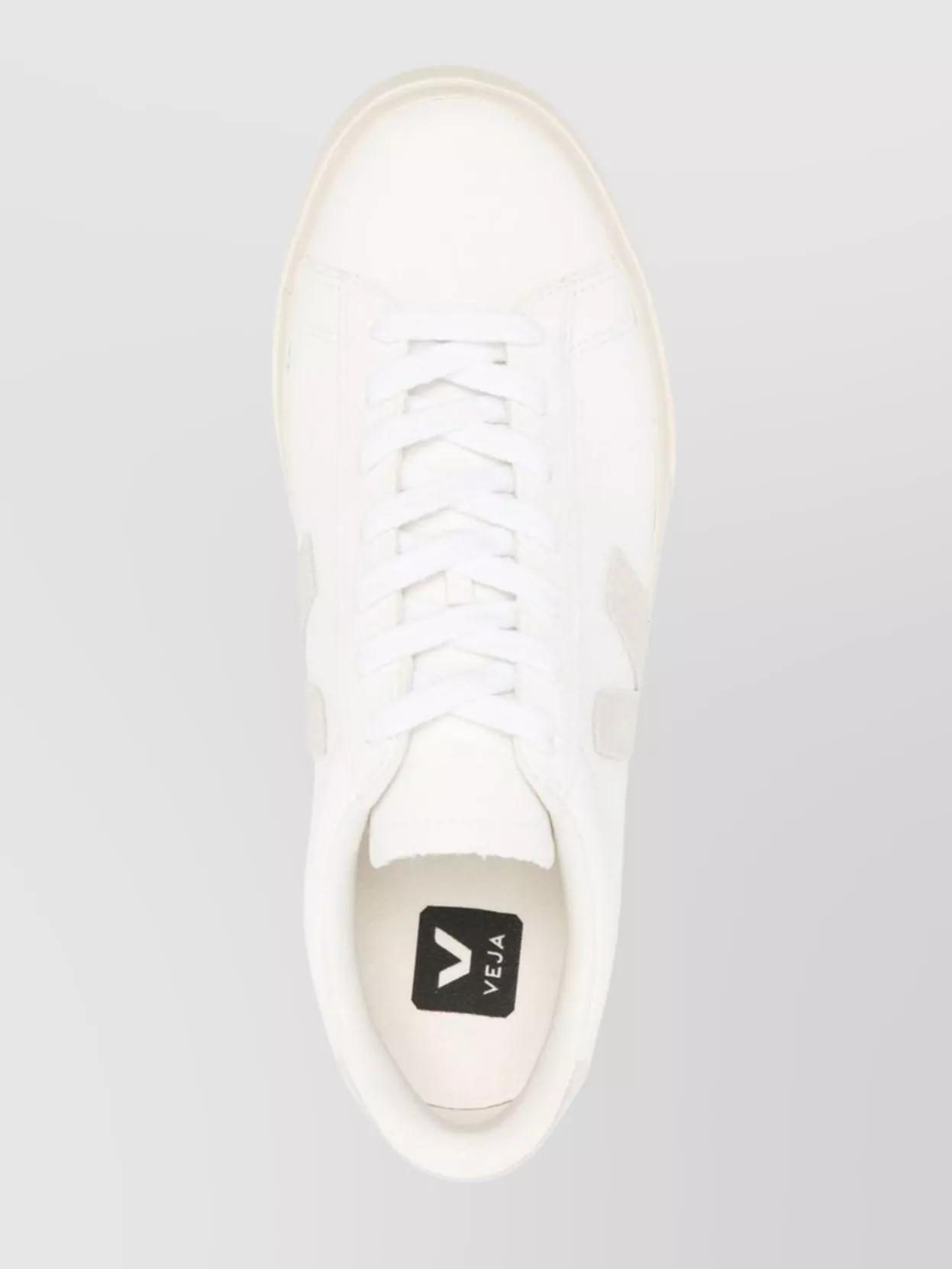 Veja Round Toe Leather Sneakers With Amazonian Sole