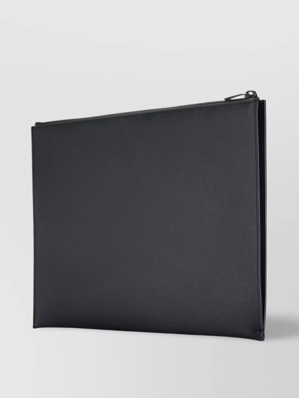 Saint Laurent Pebbled Rectangular Clutch Bag