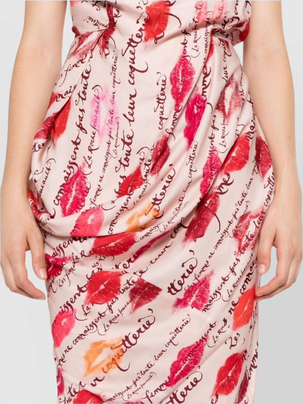 Vivienne Westwood Knee Length Dress Asymmetrical Hem