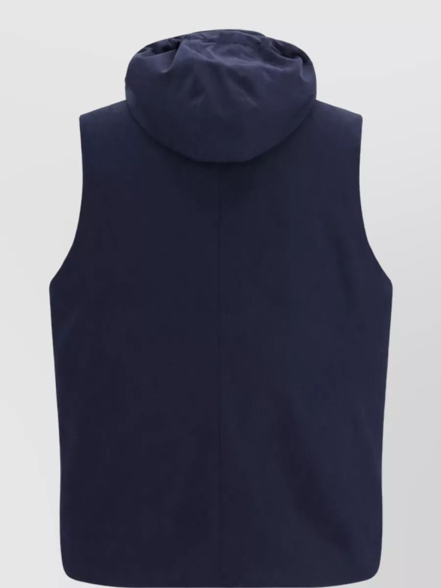 Brunello Cucinelli Wool Sleeveless Padded Coat