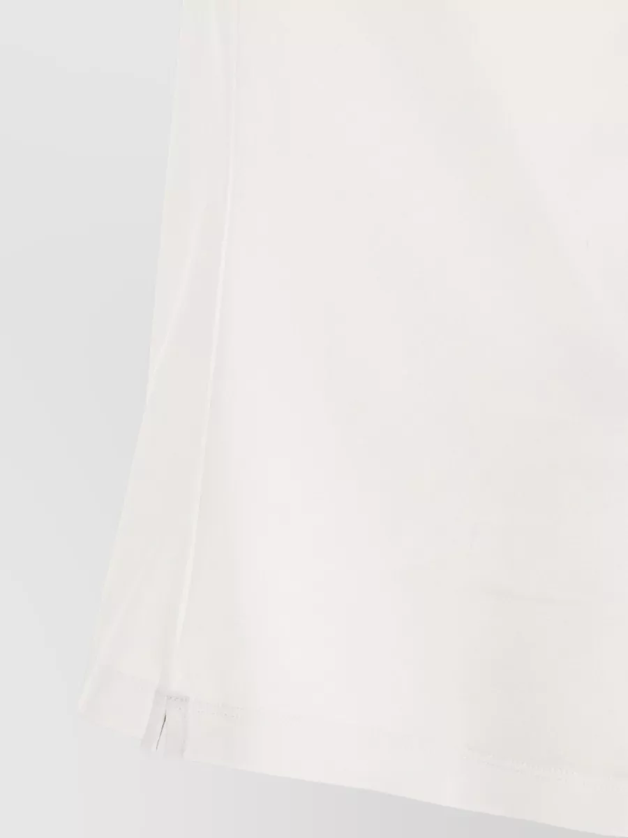 Brunello Cucinelli Polo Shirt Crest Short Sleeve Design