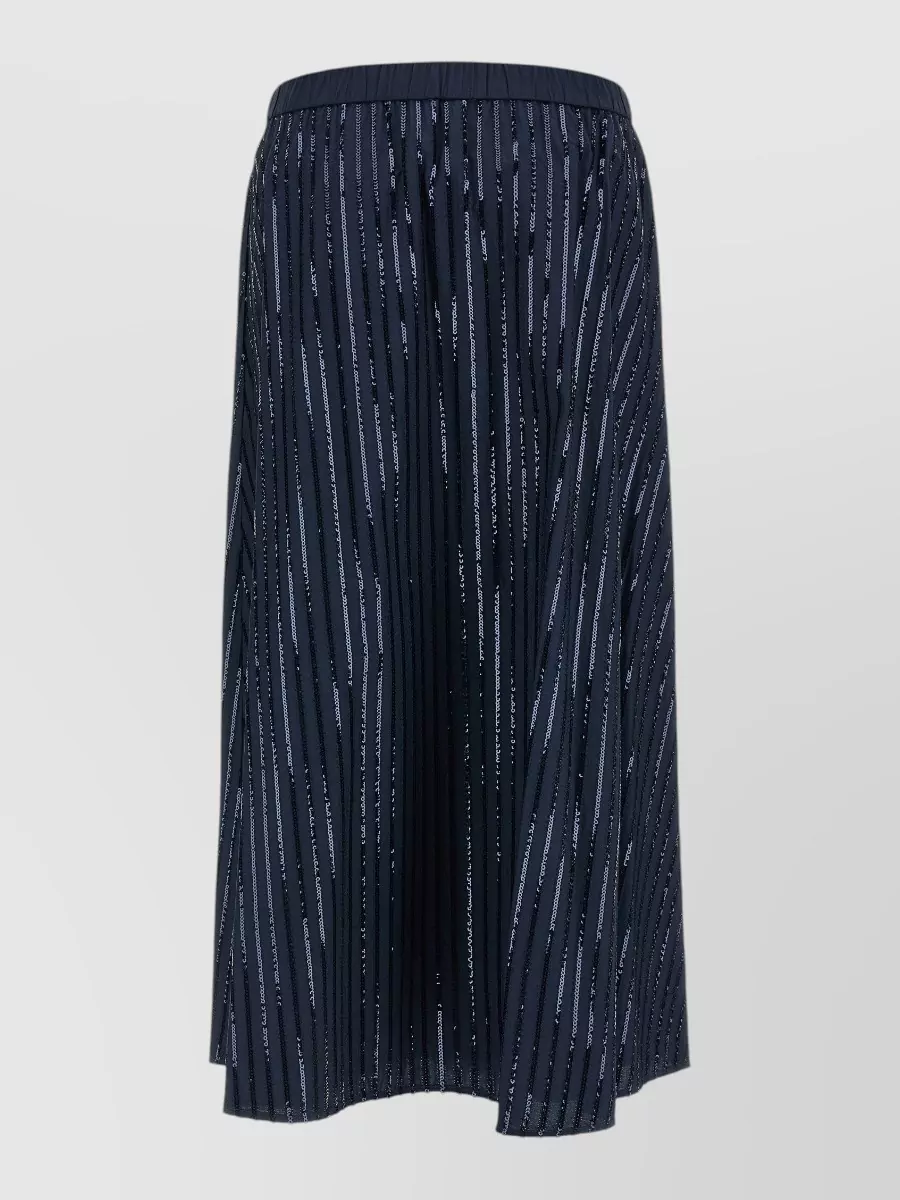 Weekend Max Mara fiordi sequin pleated skirt