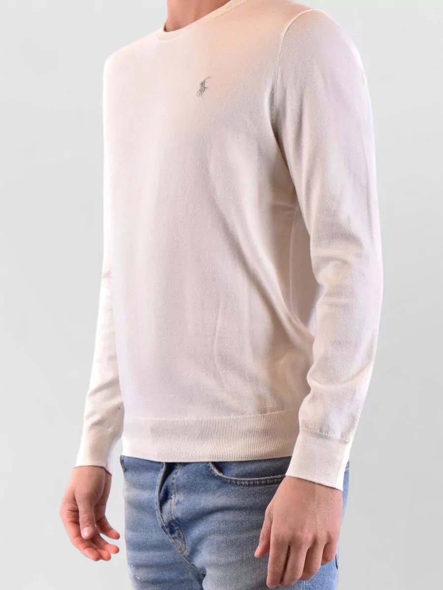Polo Ralph Lauren Slim-Fit Cotton Crew-Neck Sweater