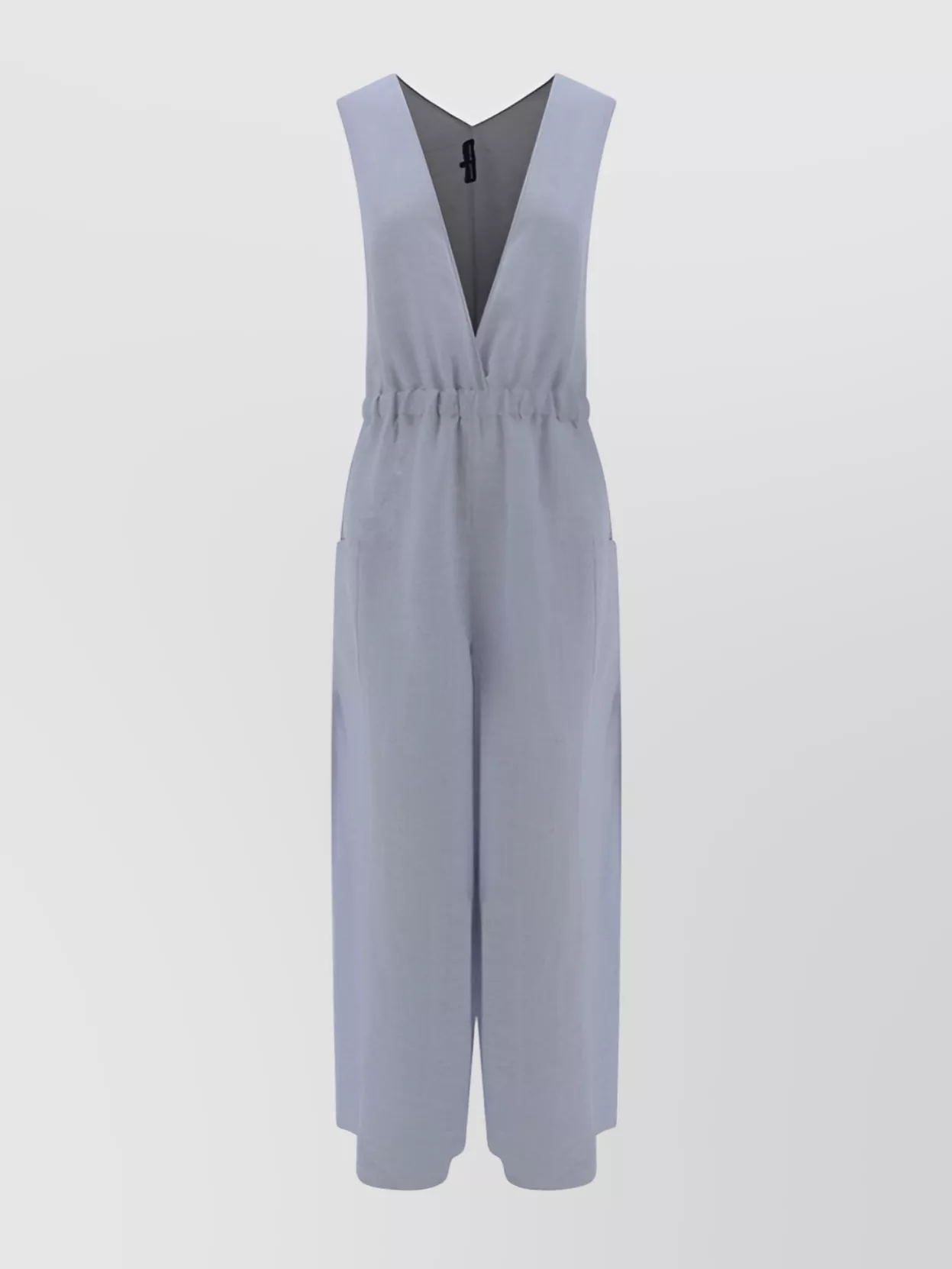 Shop Giorgio Armani Striped Cotton Jumpsuit Dress