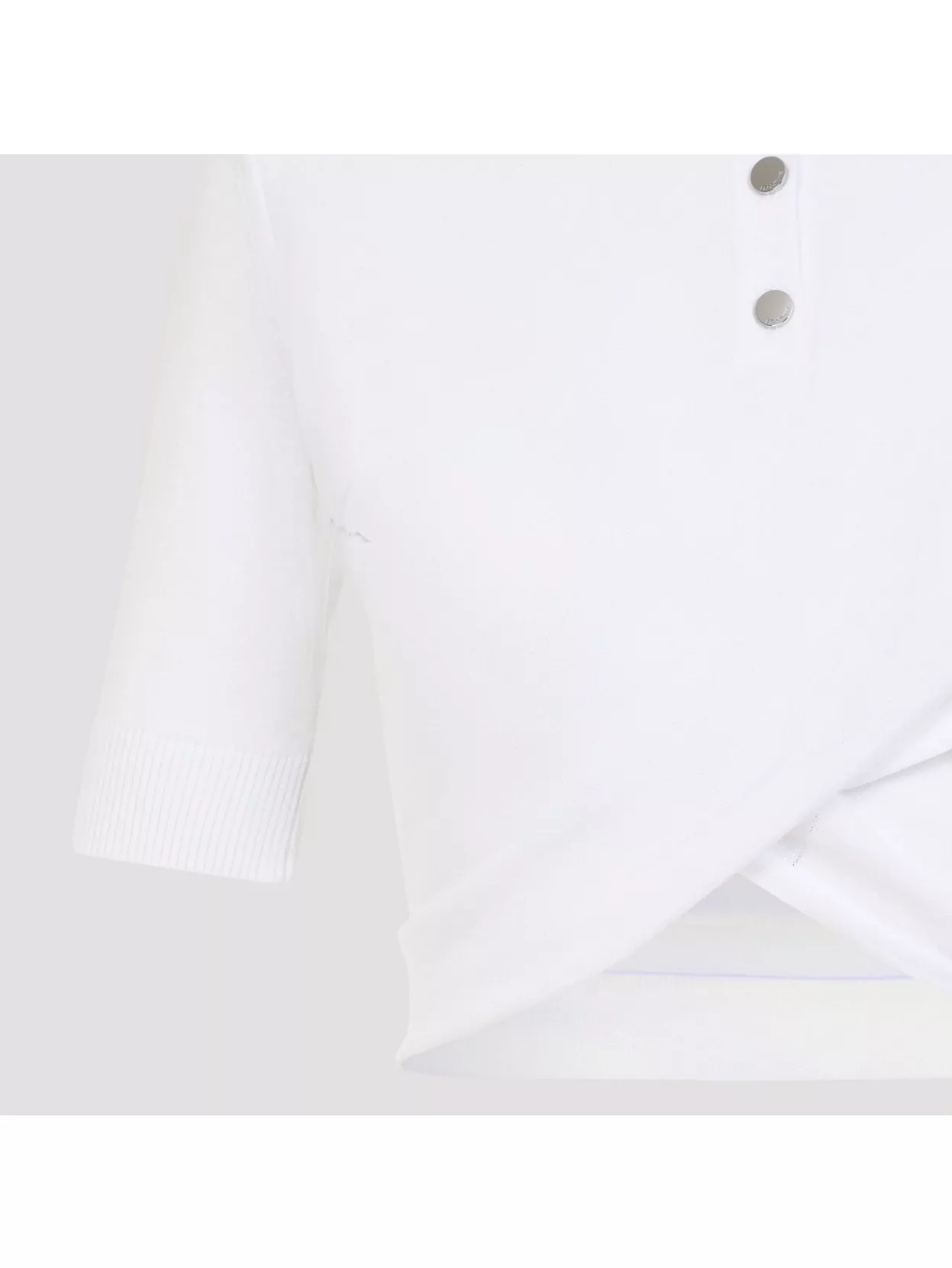 Sportmax White Shaker Polo