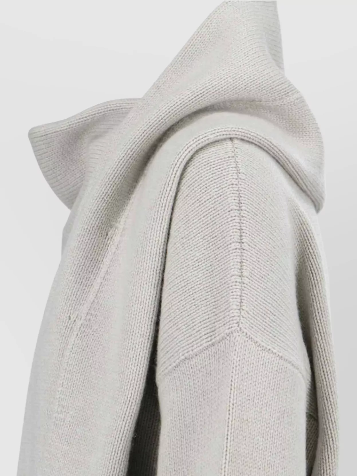 Calvin Klein Long Knit Crewneck Attached Scarf