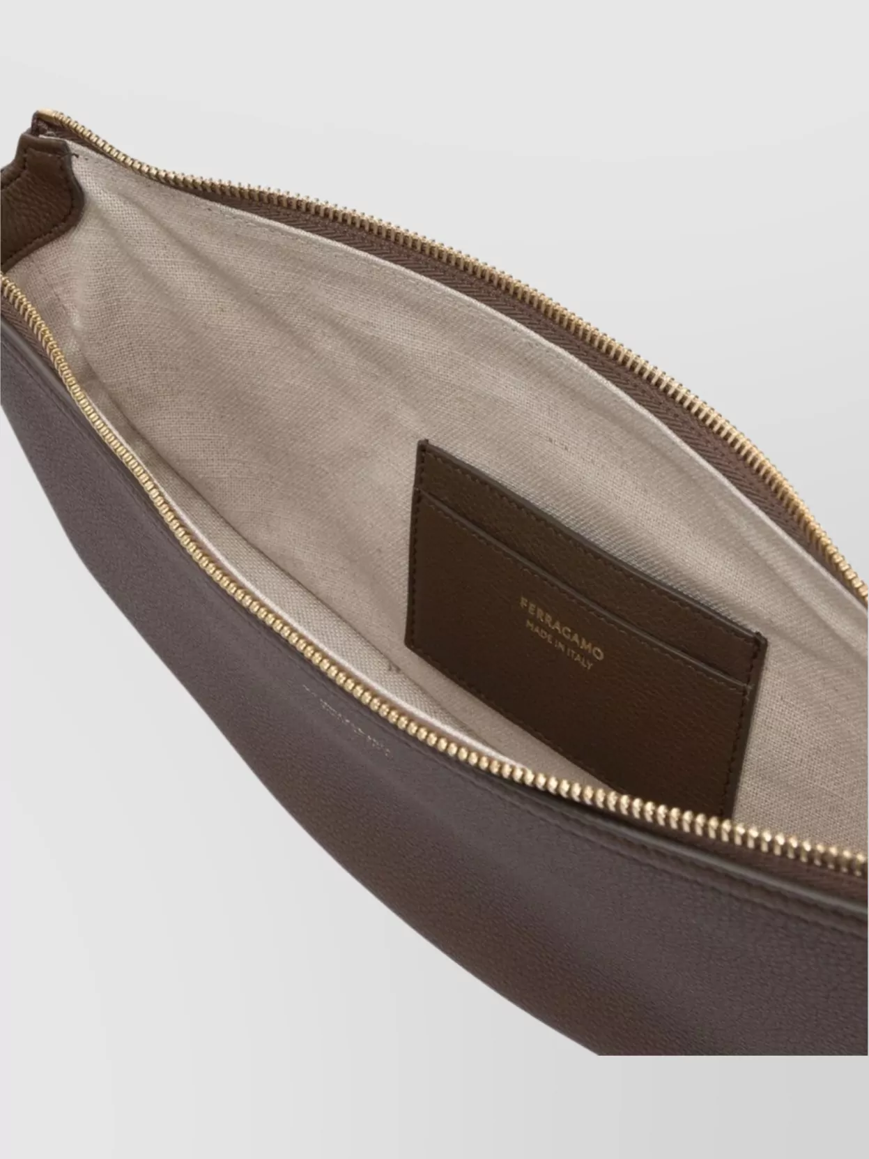 Ferragamo Leather Shoulder Bags Adjustable Strap