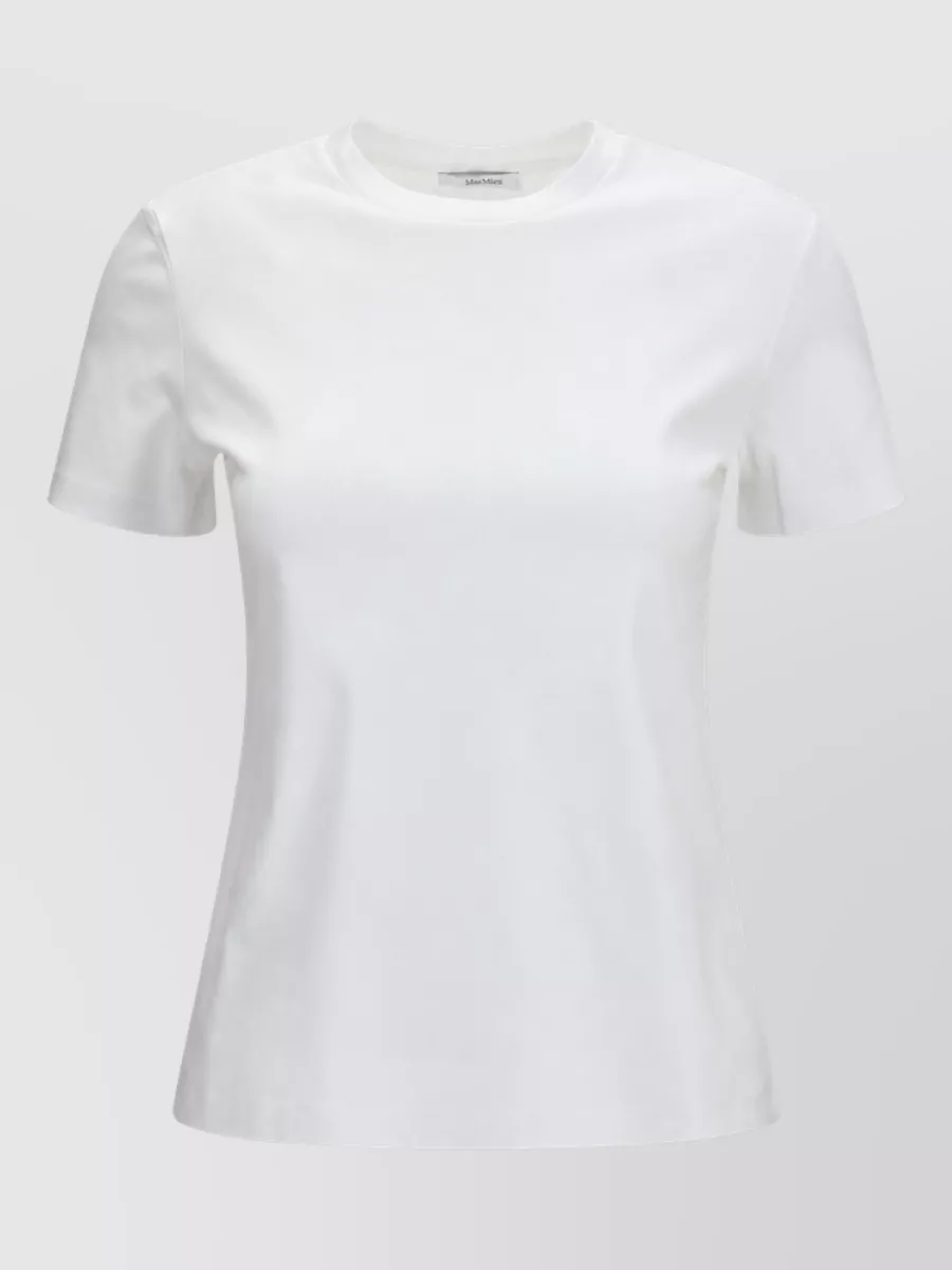 Max Mara Cotton crew-neck short-sleeve t-shirt