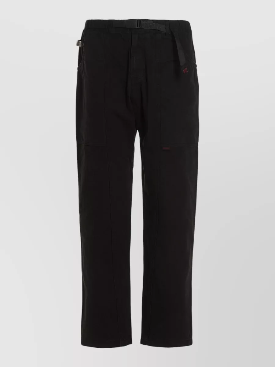Gramicci Organic cotton straight-leg belted trousers