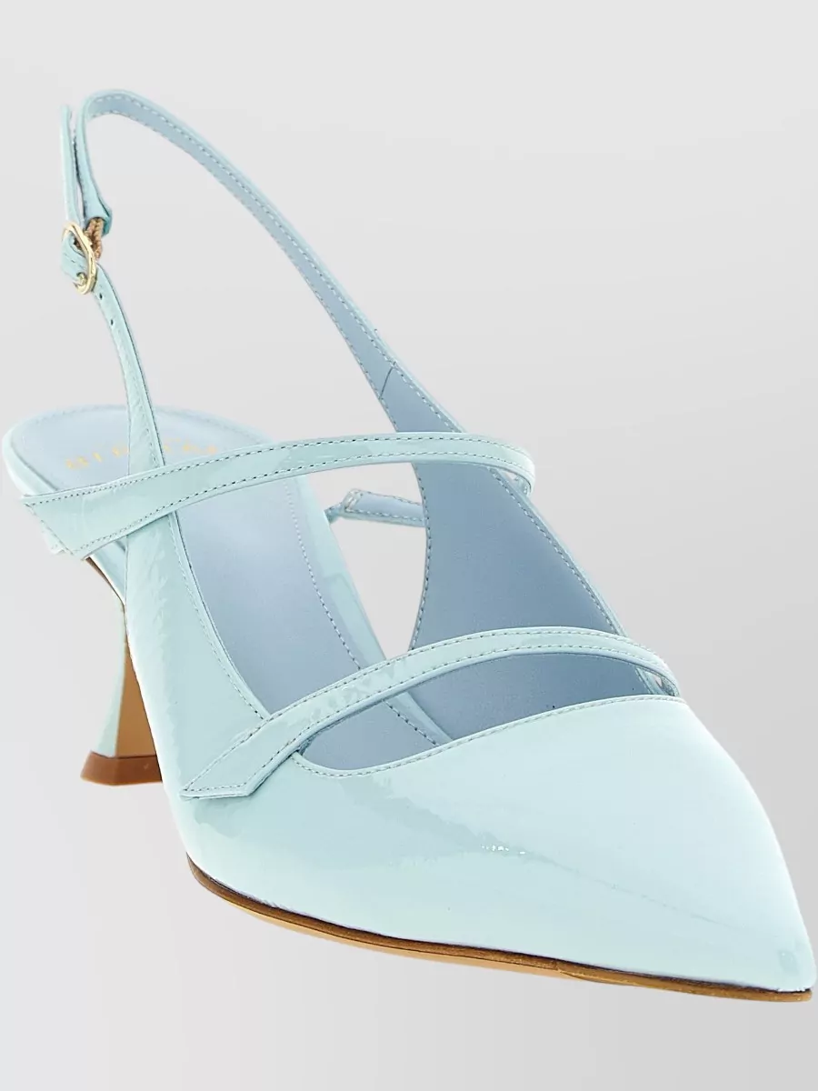 Alexandre Birman Leather Slingback Pumps