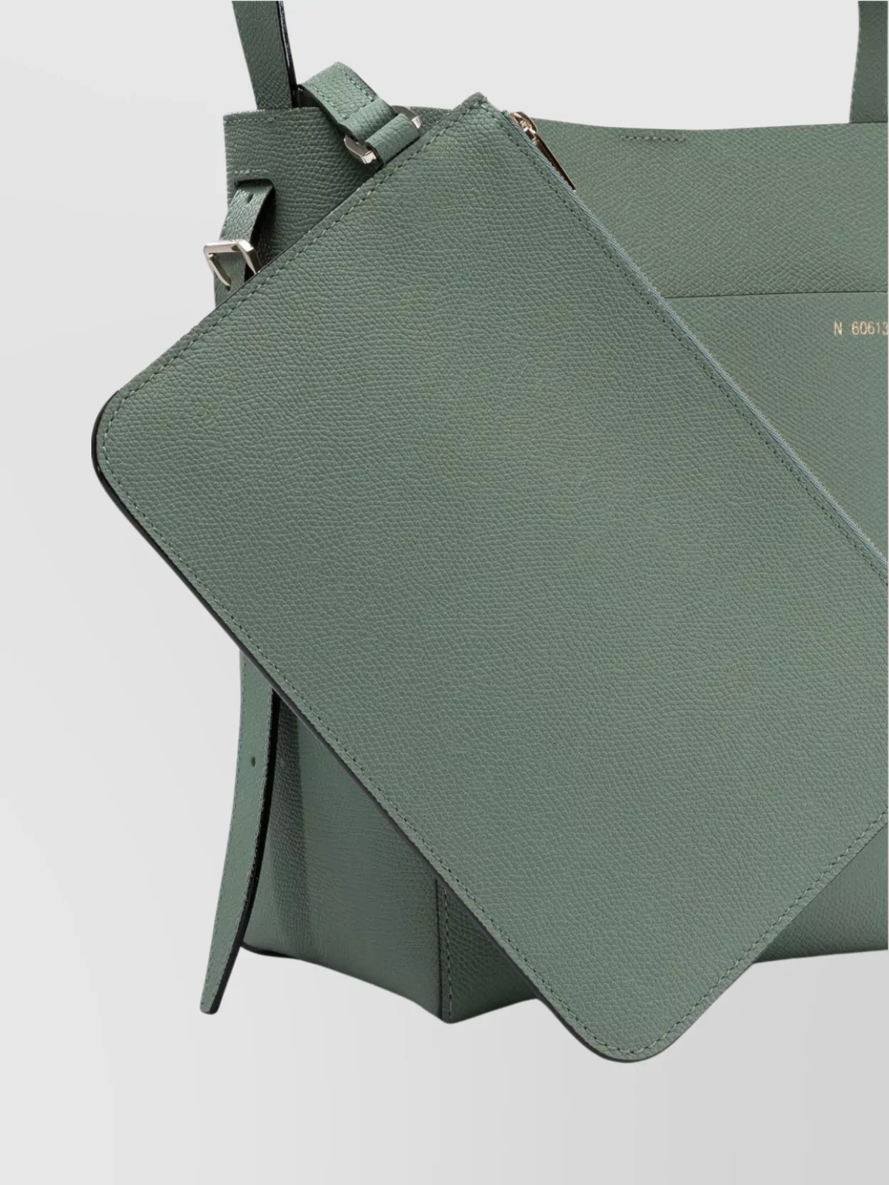 Valextra Bucket Bags With Front Pocket And Top Handle