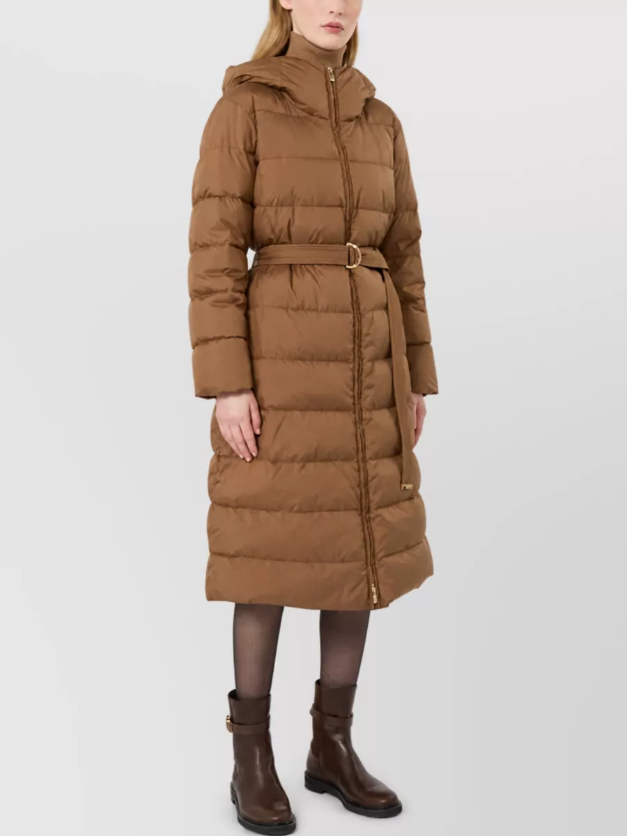 S Max Mara Down Belted Long Coat
