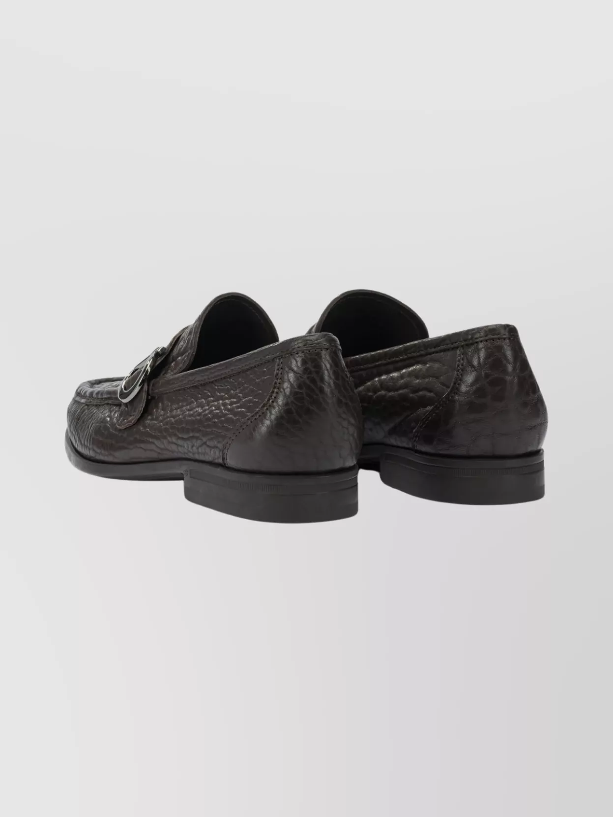 Ferragamo Stylish Loafers And Slippers Metal Buckle
