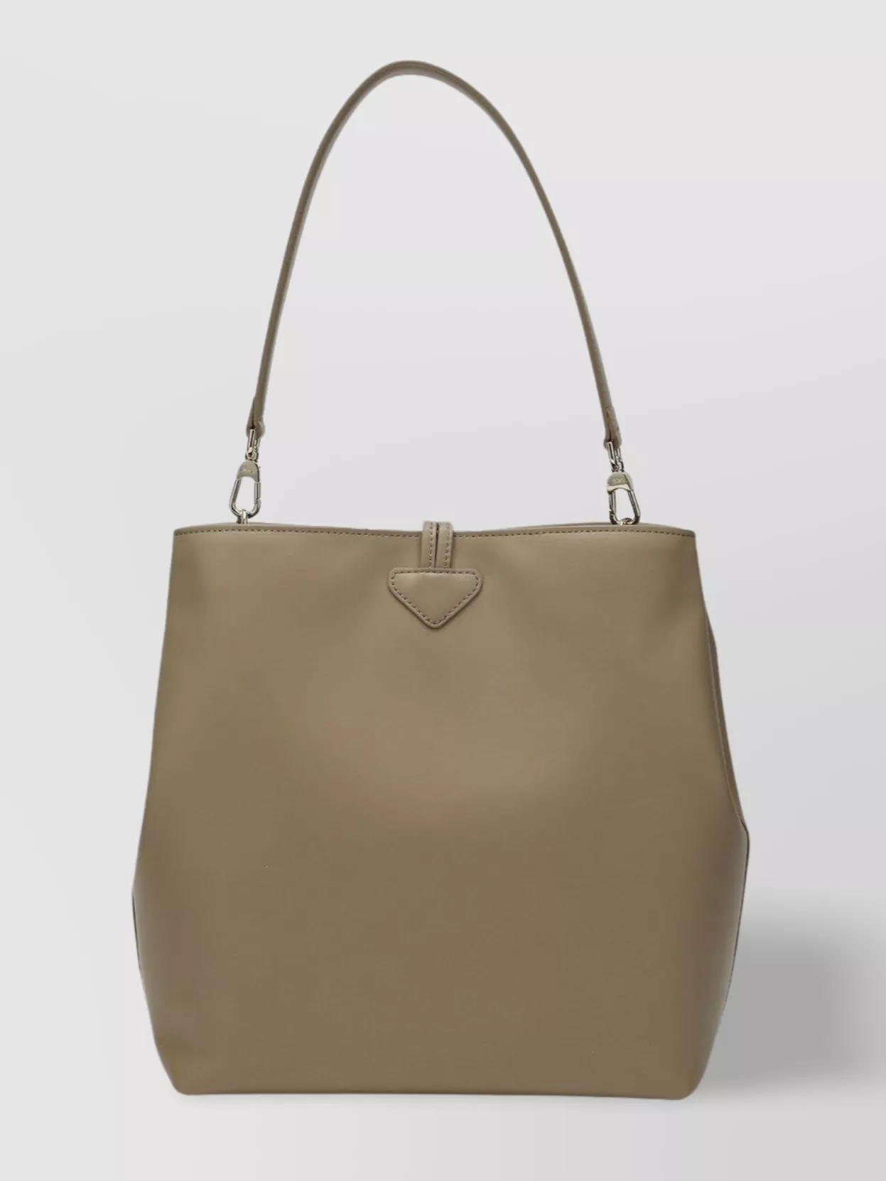 Longchamp Top Handle Structured Hobo Bag In Brown