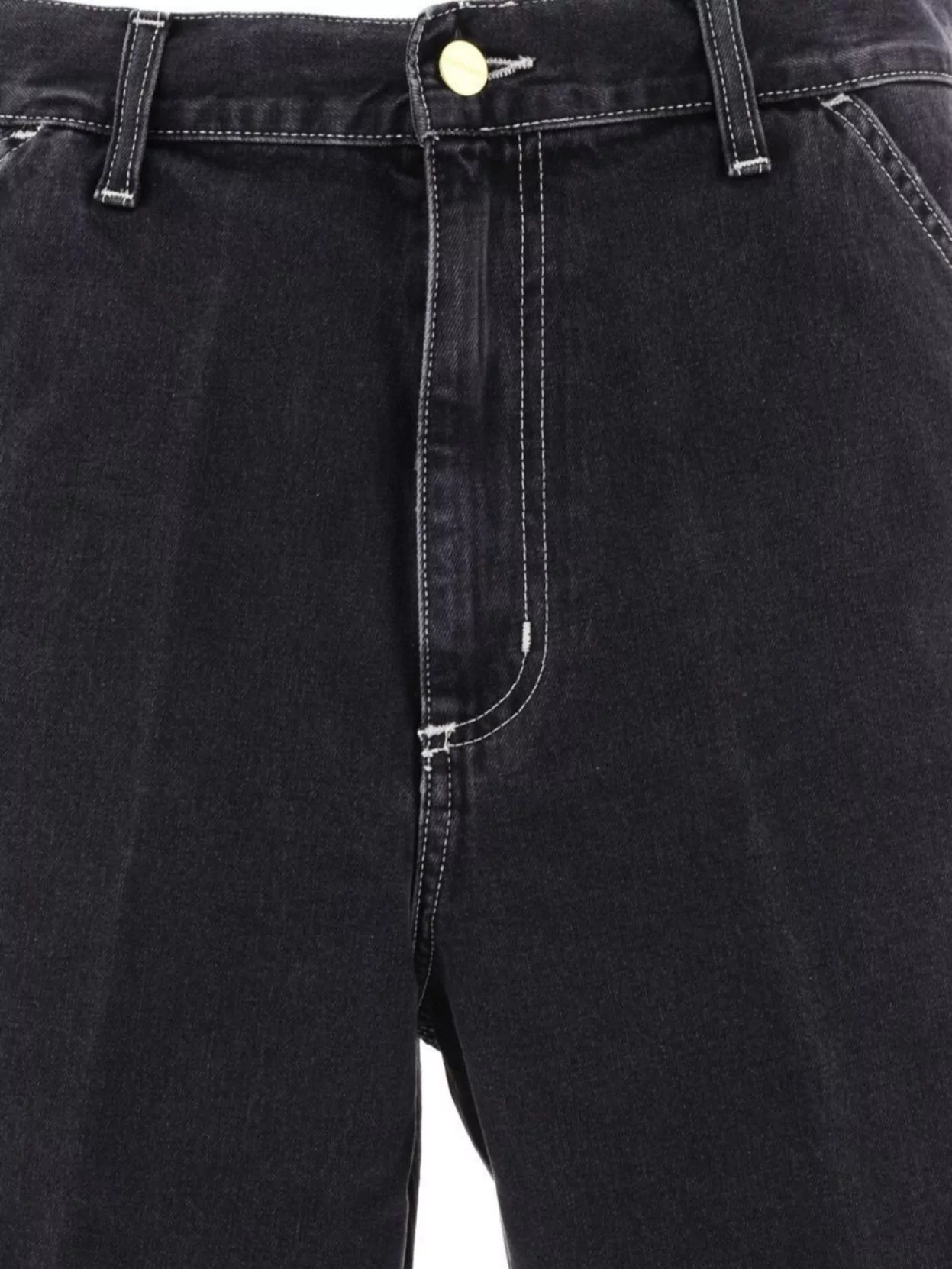 Carhartt Wip Tailored Shorts With Pockets And Contrast Stitching