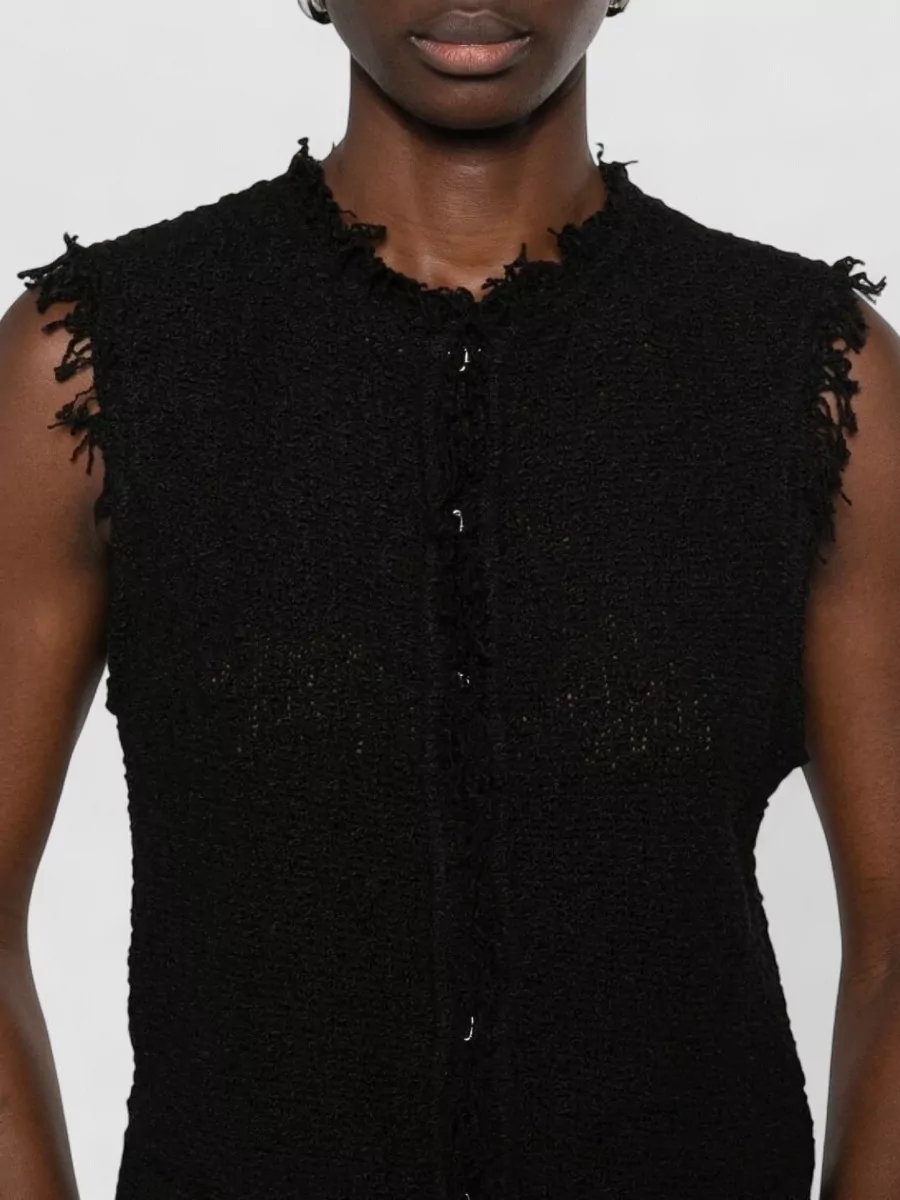 Iro Shanny Cotton Vest Crew Neck Sleeveless