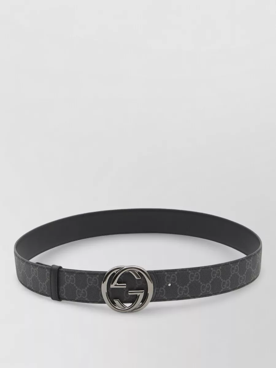 Gucci Reversible Belt Gg Cross Buckle Design