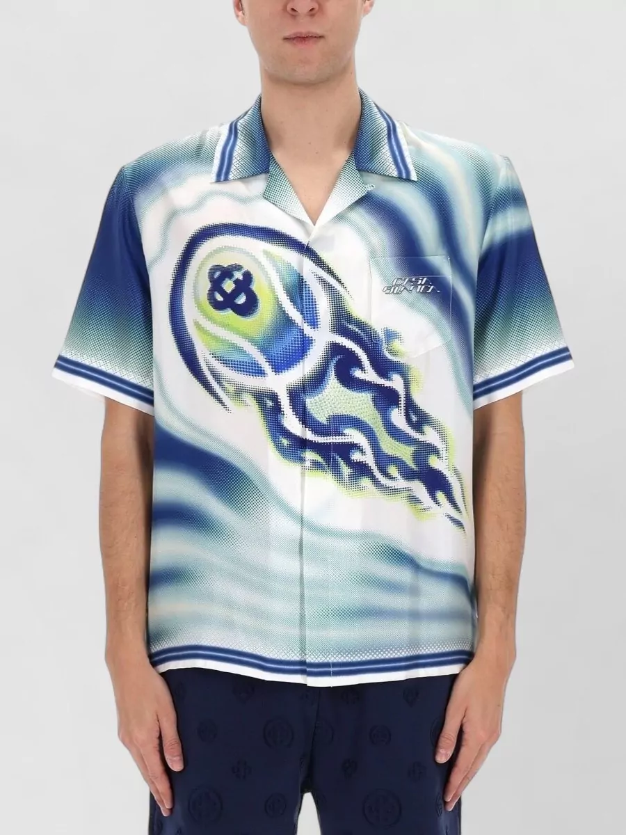 Casablanca Silk Printed Shirt