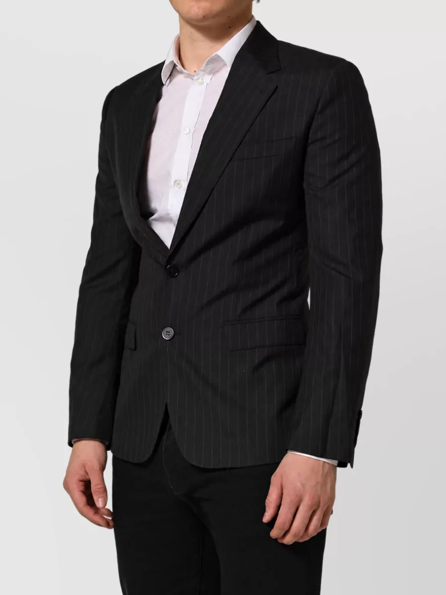 Dolce&Gabbana Wool Single-Breasted Blazer