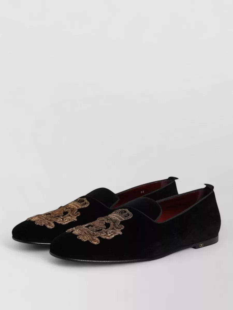 Dolce&Gabbana Velvet Loafers