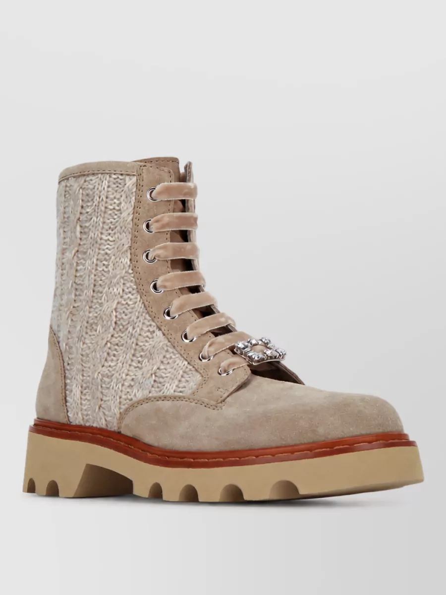 Roger Vivier leather ankle boots