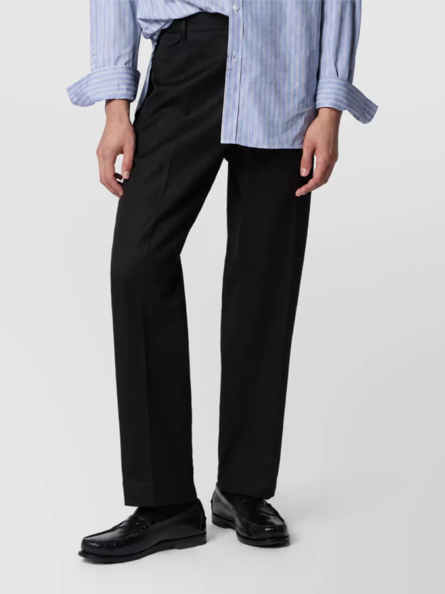 Santaniello cotton tailored trousers