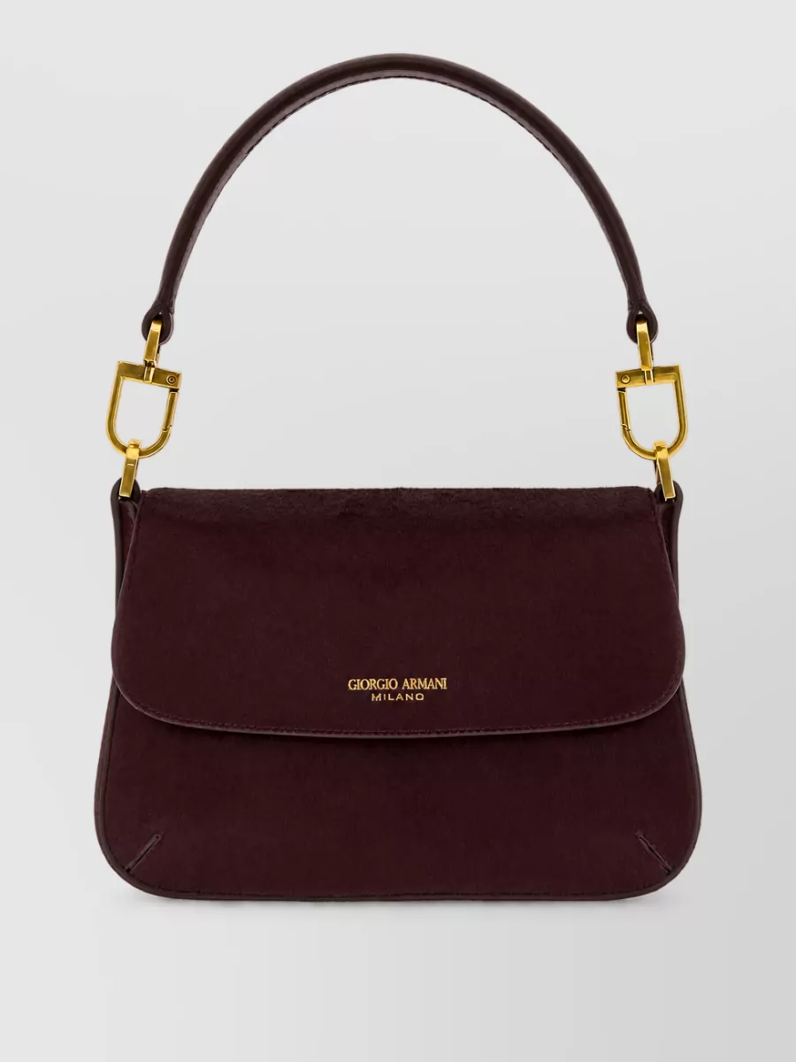Giorgio Armani leather clutch bag