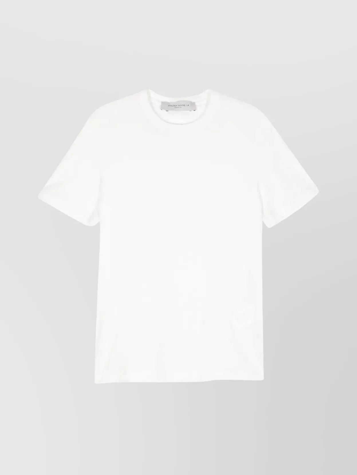 Golden Goose Distressed Cotton Jersey Crew Neck T-Shirt