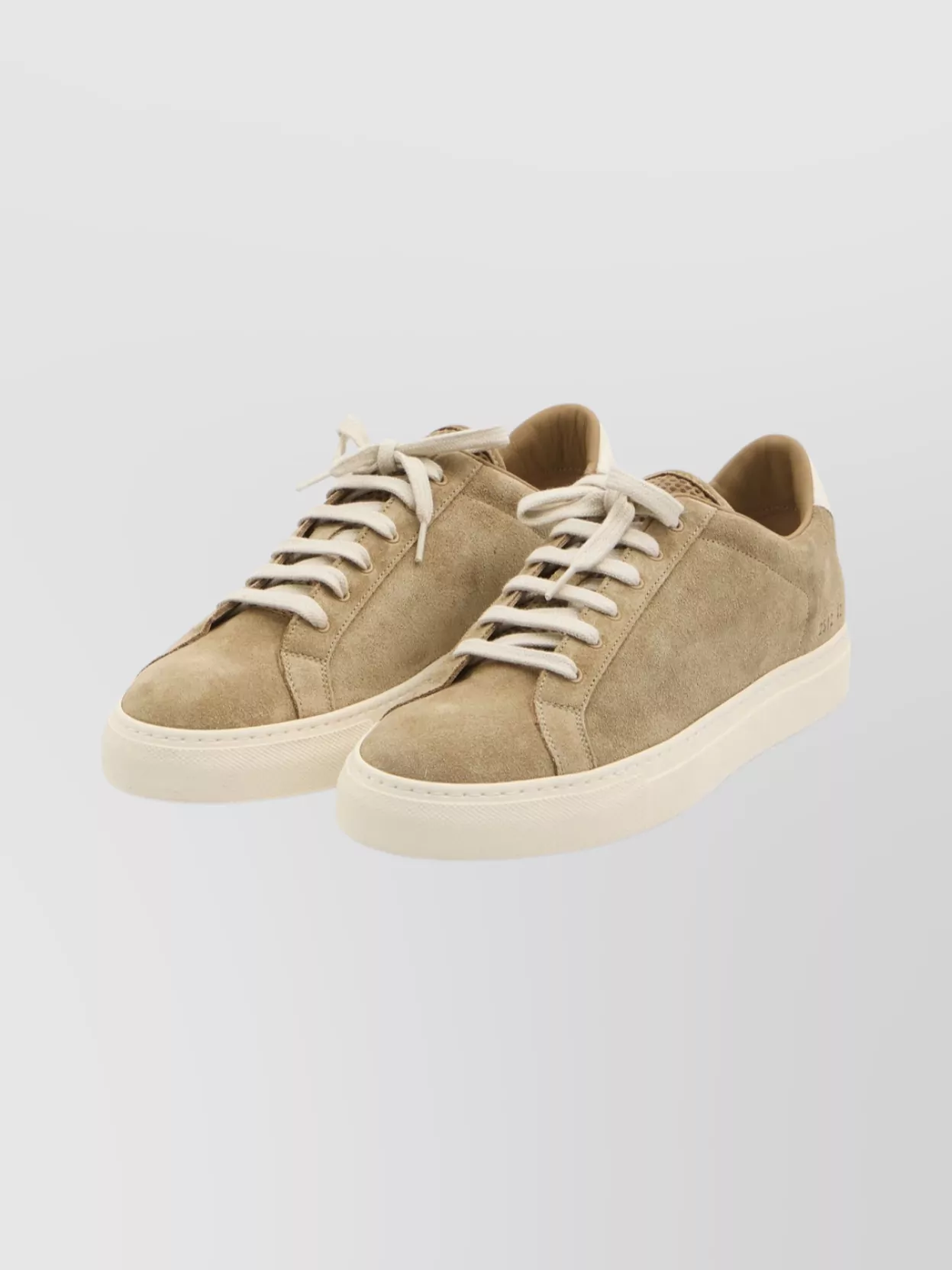 Common Projects Vintage Style Suede Low-Top Sneakers