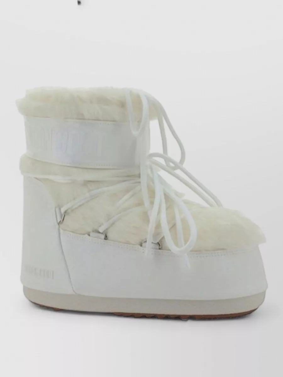 Moon Boot Faux Fur Ankle Boots