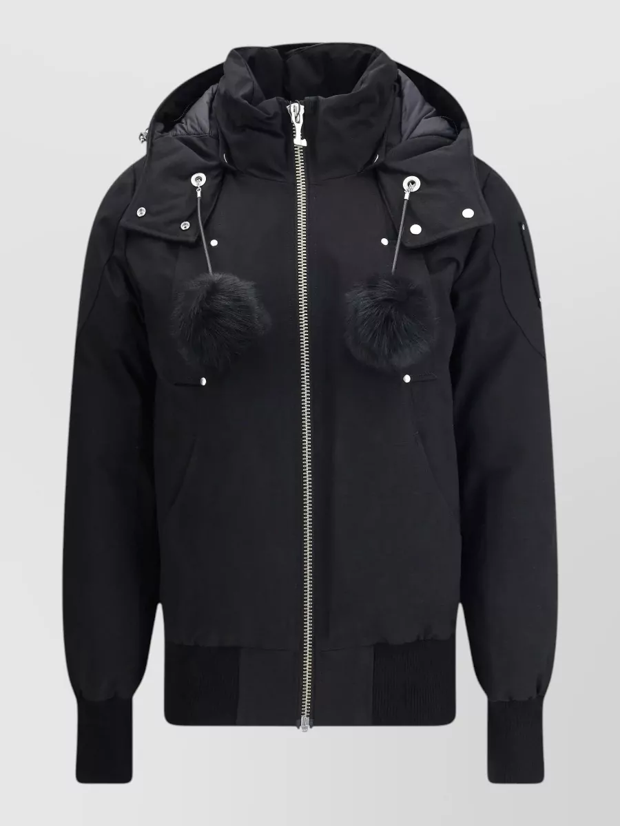 Moose Knuckles down hooded parka coat