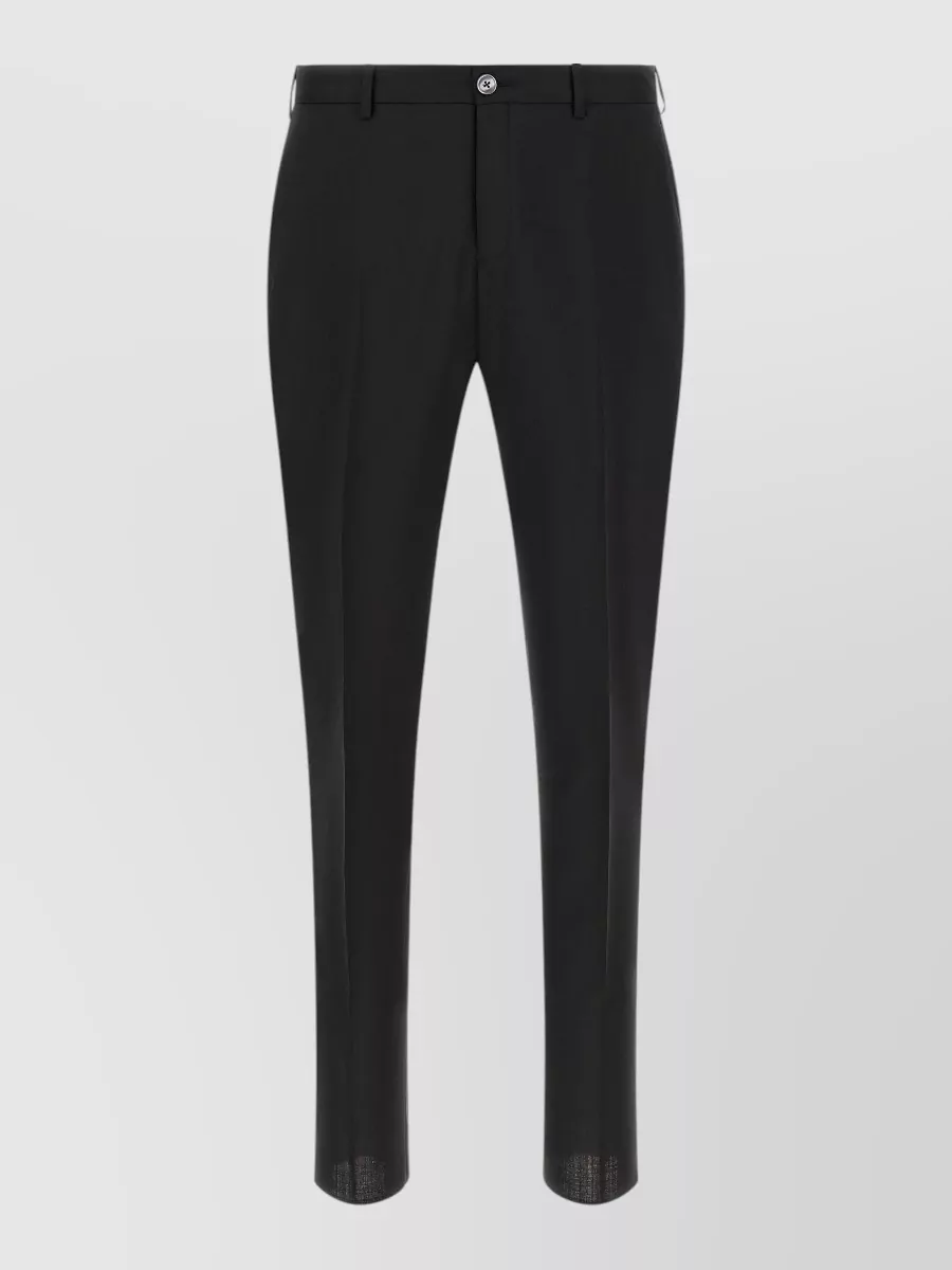 Pal Zileri Wool Straight-Leg Tailored Trousers