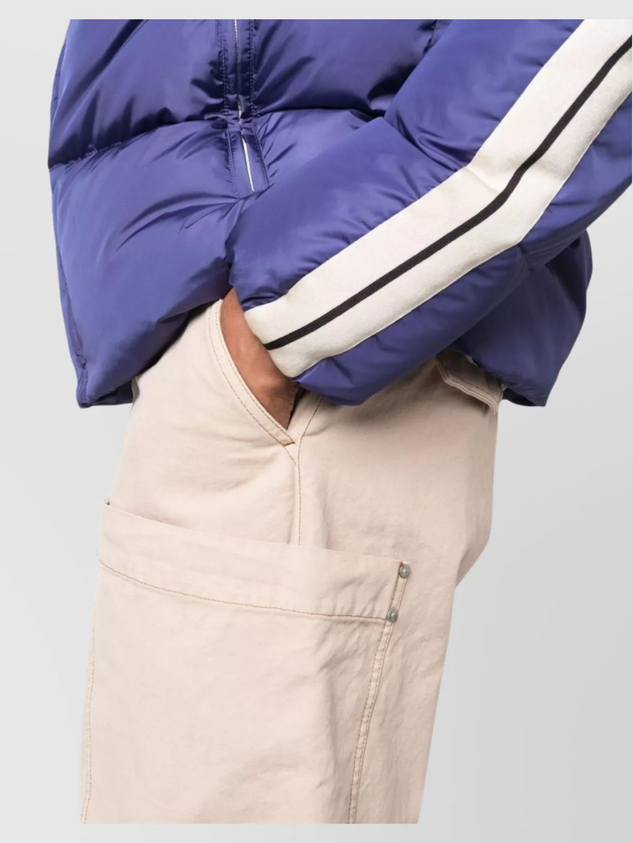 Palm Angels Pa Monogram-embroidery Wide-leg Trousers