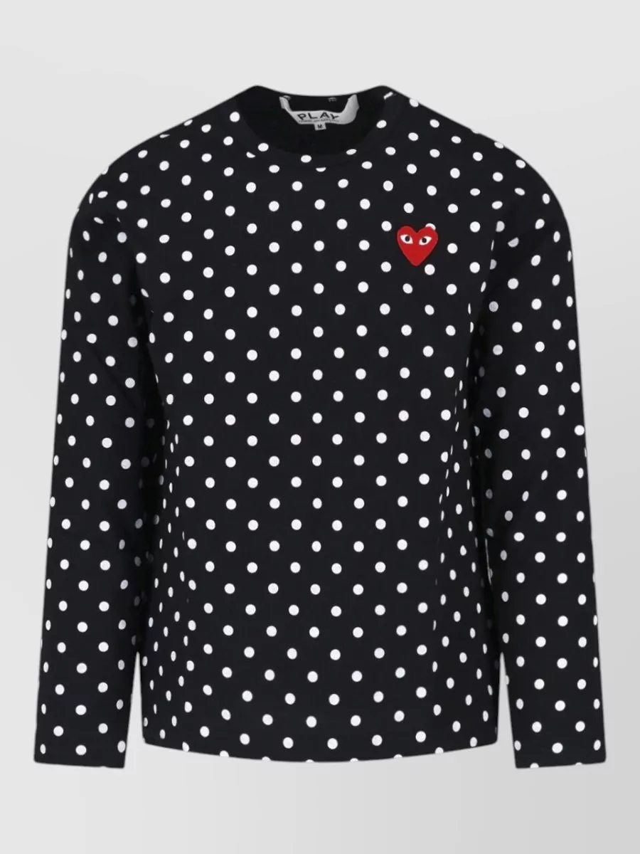 Comme des Garçons Play cotton sweatshirt