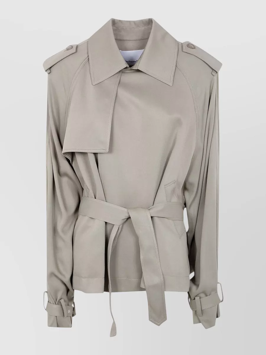 The Frankie Shop Short trench jacket