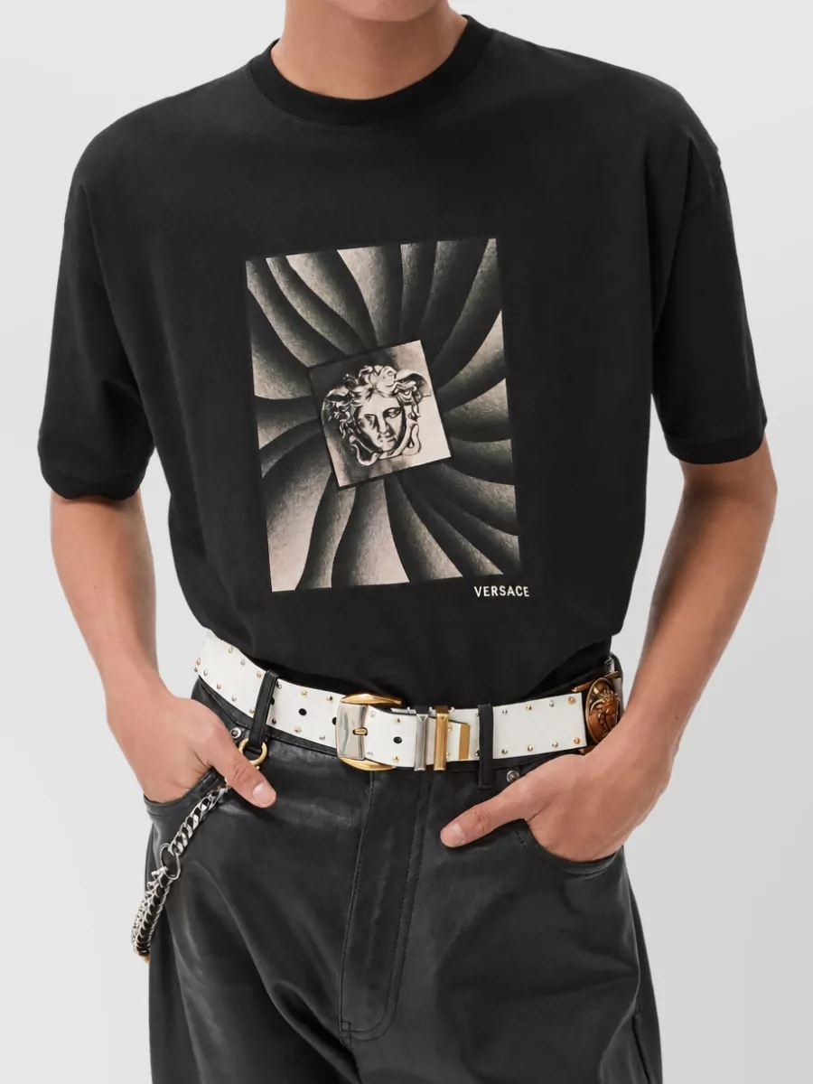 Versace Cotton Short-Sleeve T-Shirt