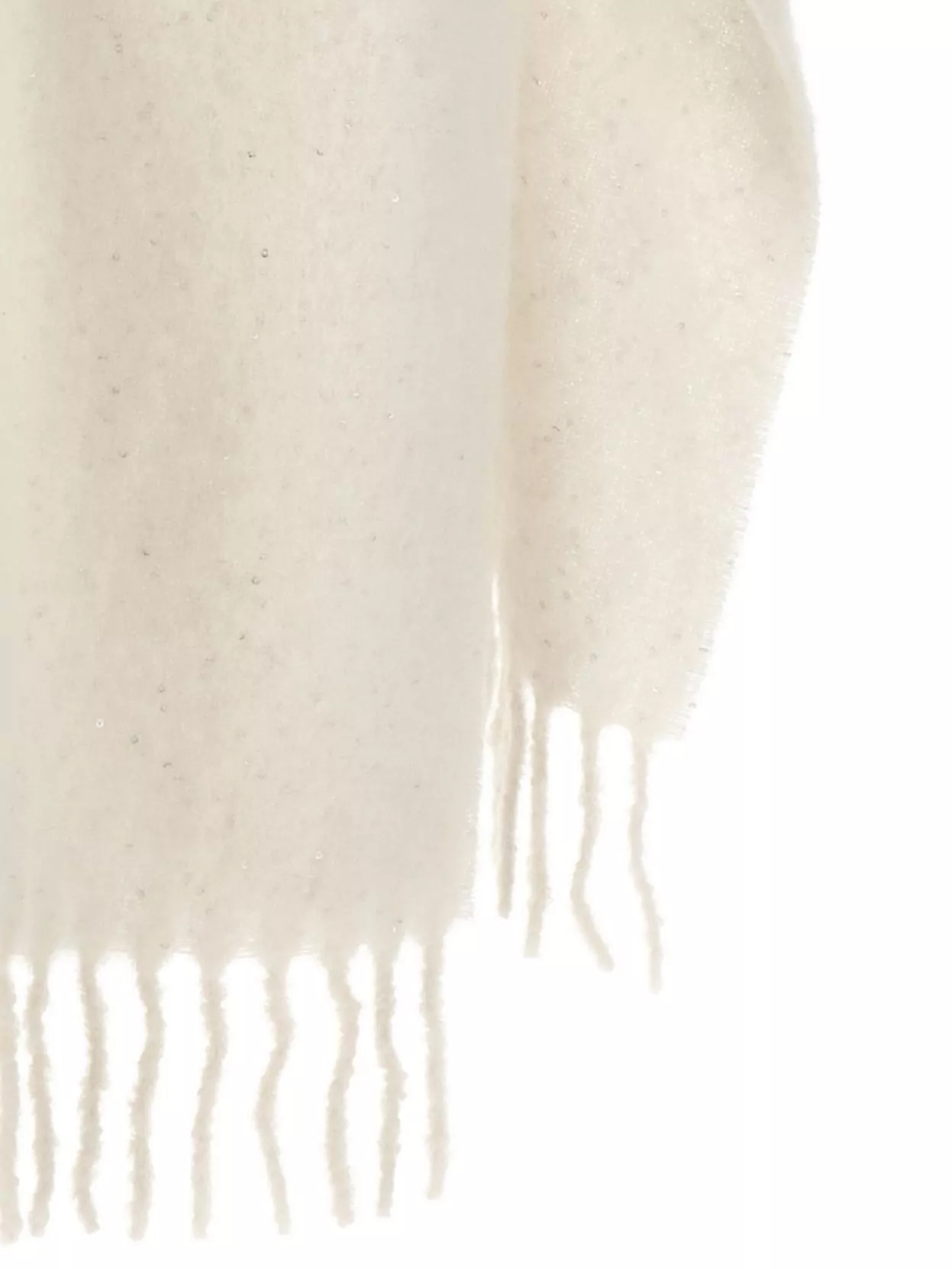 Peserico Circular Gauze Cape In Neutral