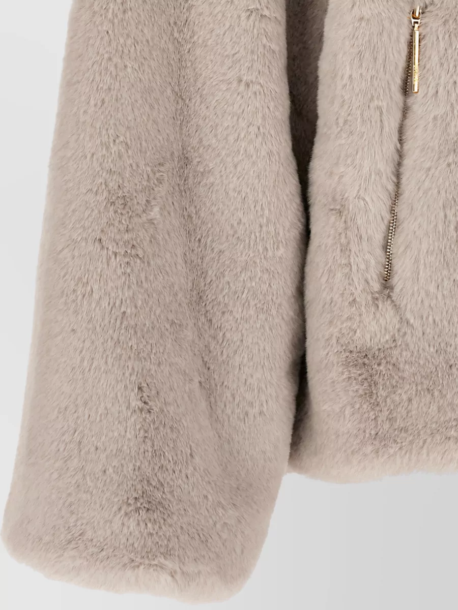 Tatras Faux Fur High Neck Coat