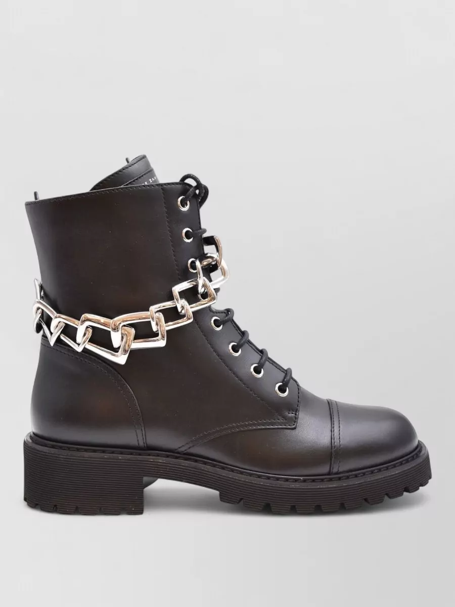 Giuseppe Zanotti Leather Ankle Boots