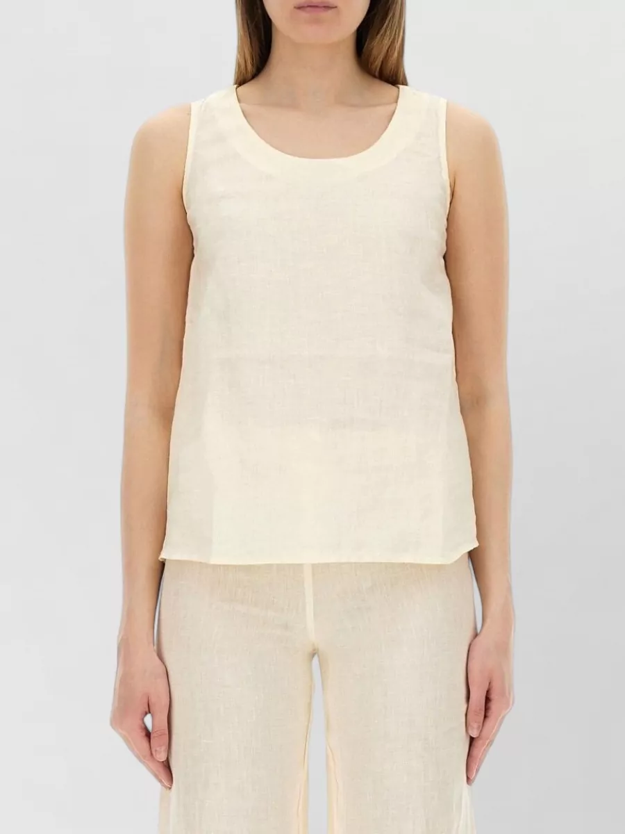 120% Lino Linen Tank Top