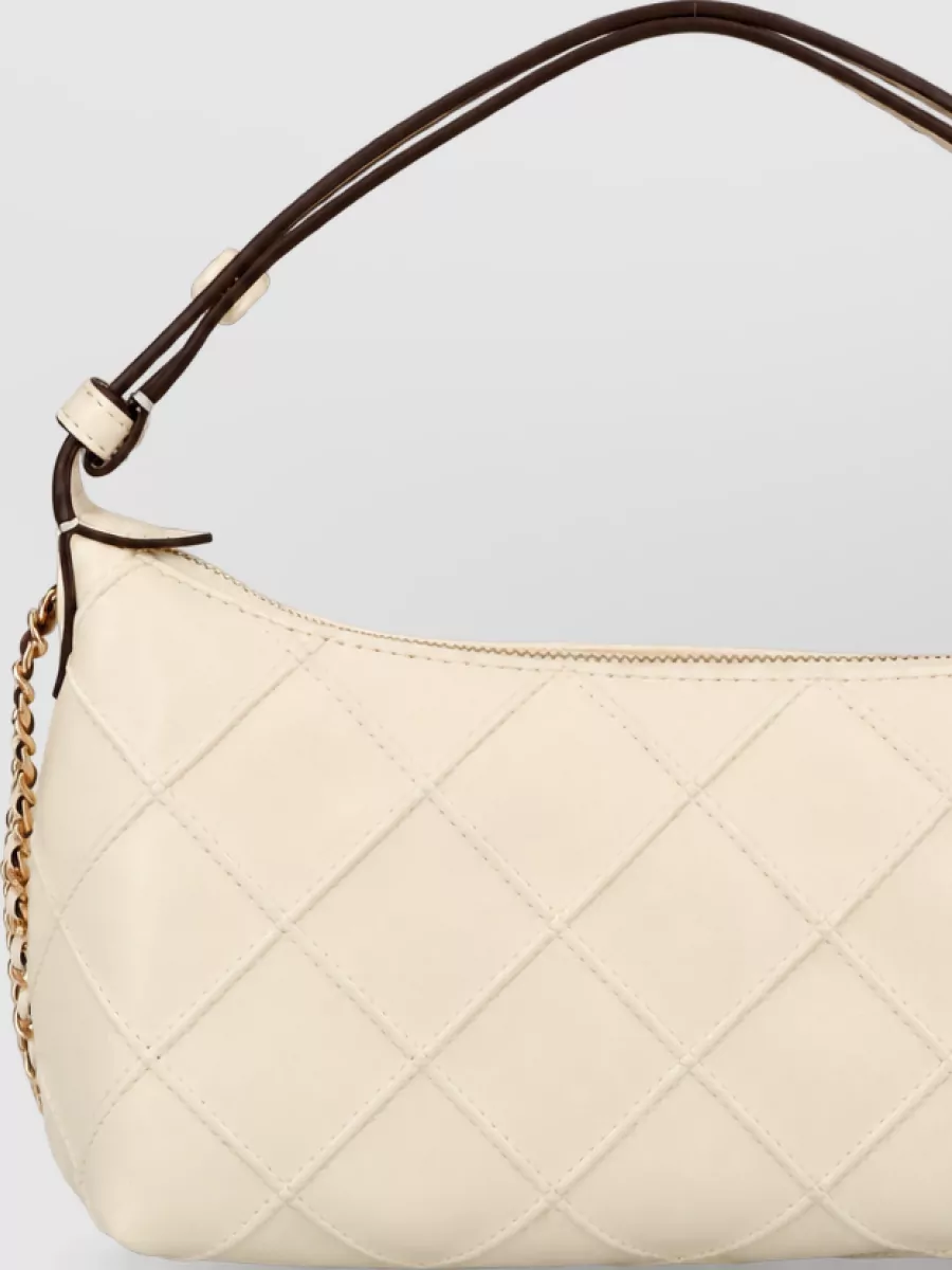 Tory Burch Fleming Lamb Leather Shoulder Bag