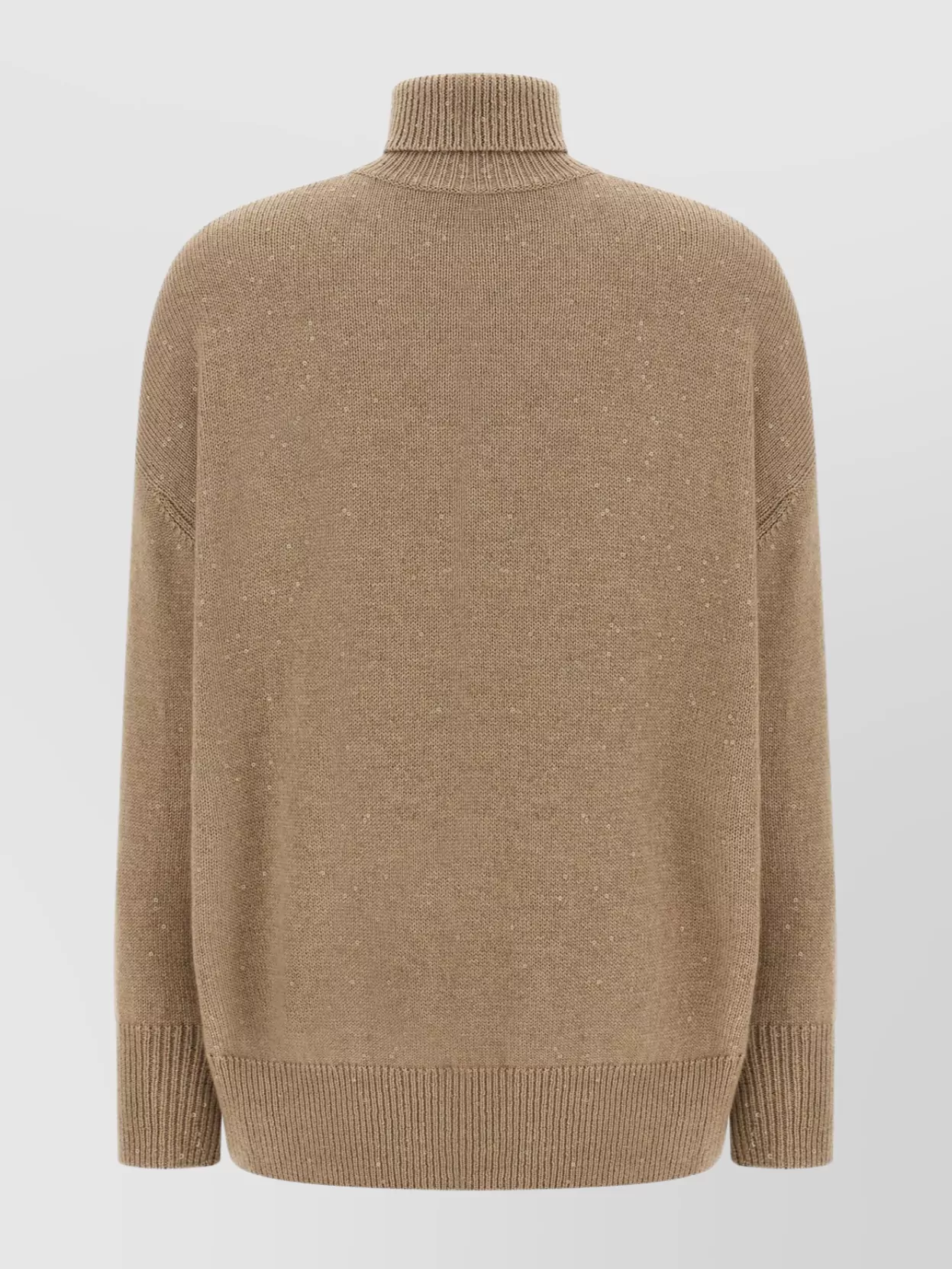 Brunello Cucinelli Sequin Sweater Sweaters And Cardigans Brown