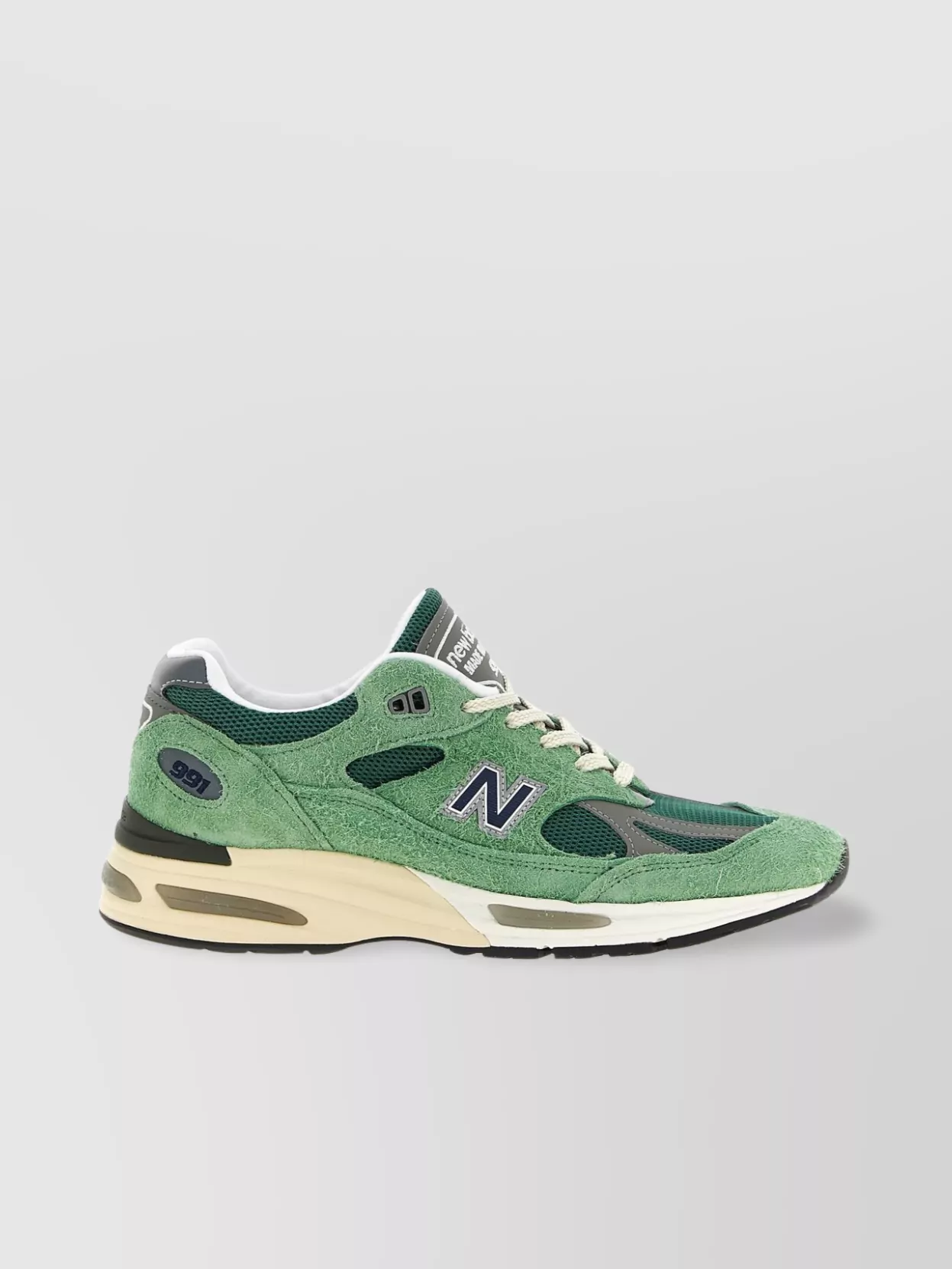 New Balance Uk 991V2 Sneakers With Mesh And Suede