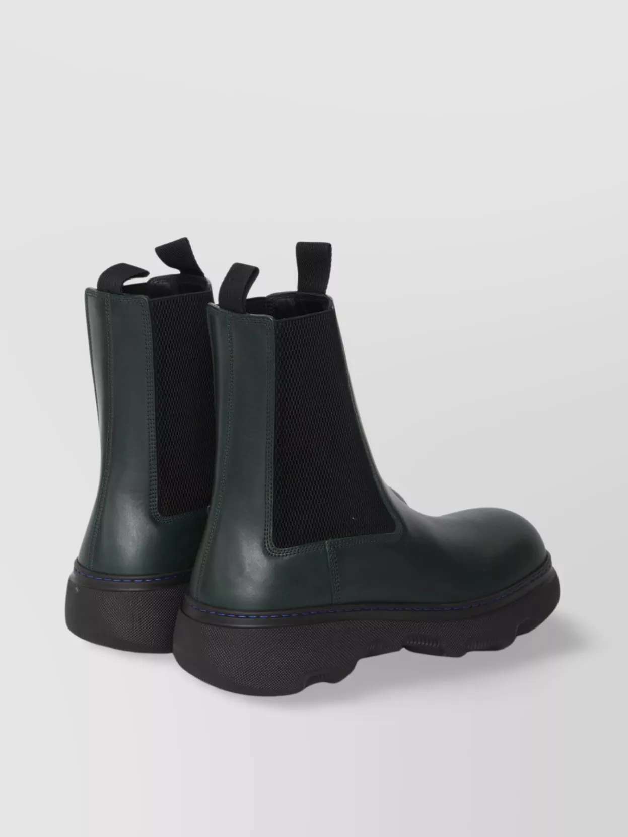 Burberry Chunky Sole Creeper Chelsea Boots