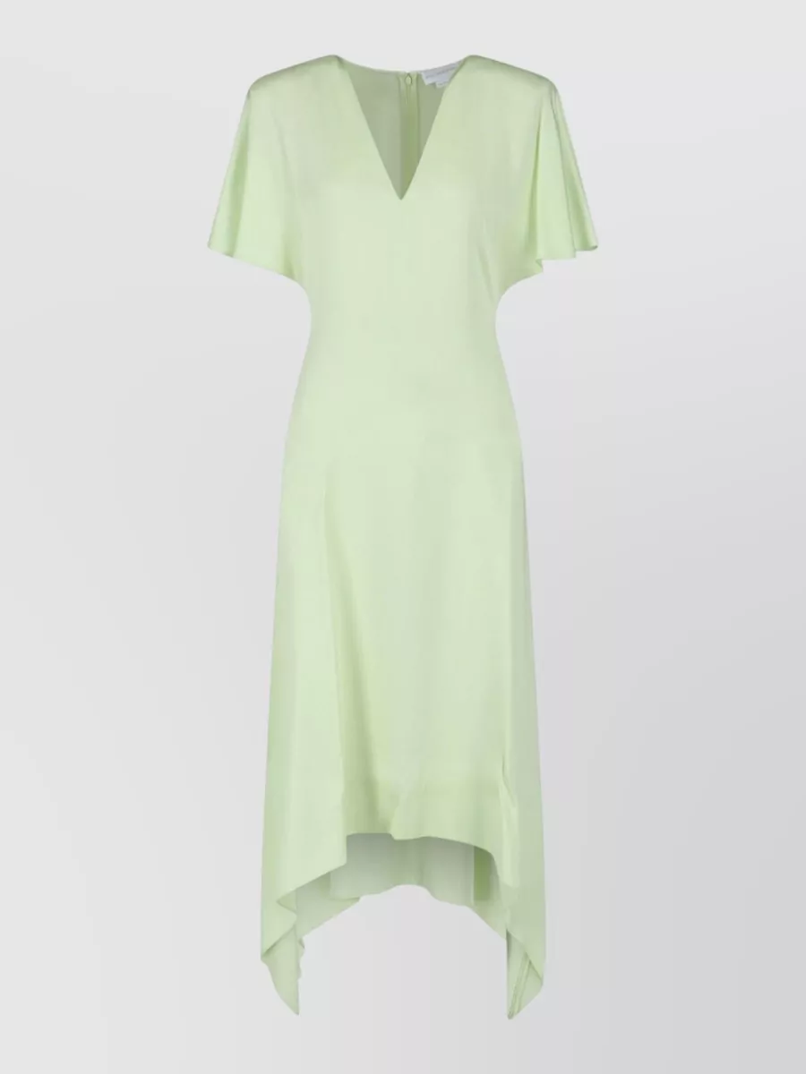 Stella Mccartney satin midi dress