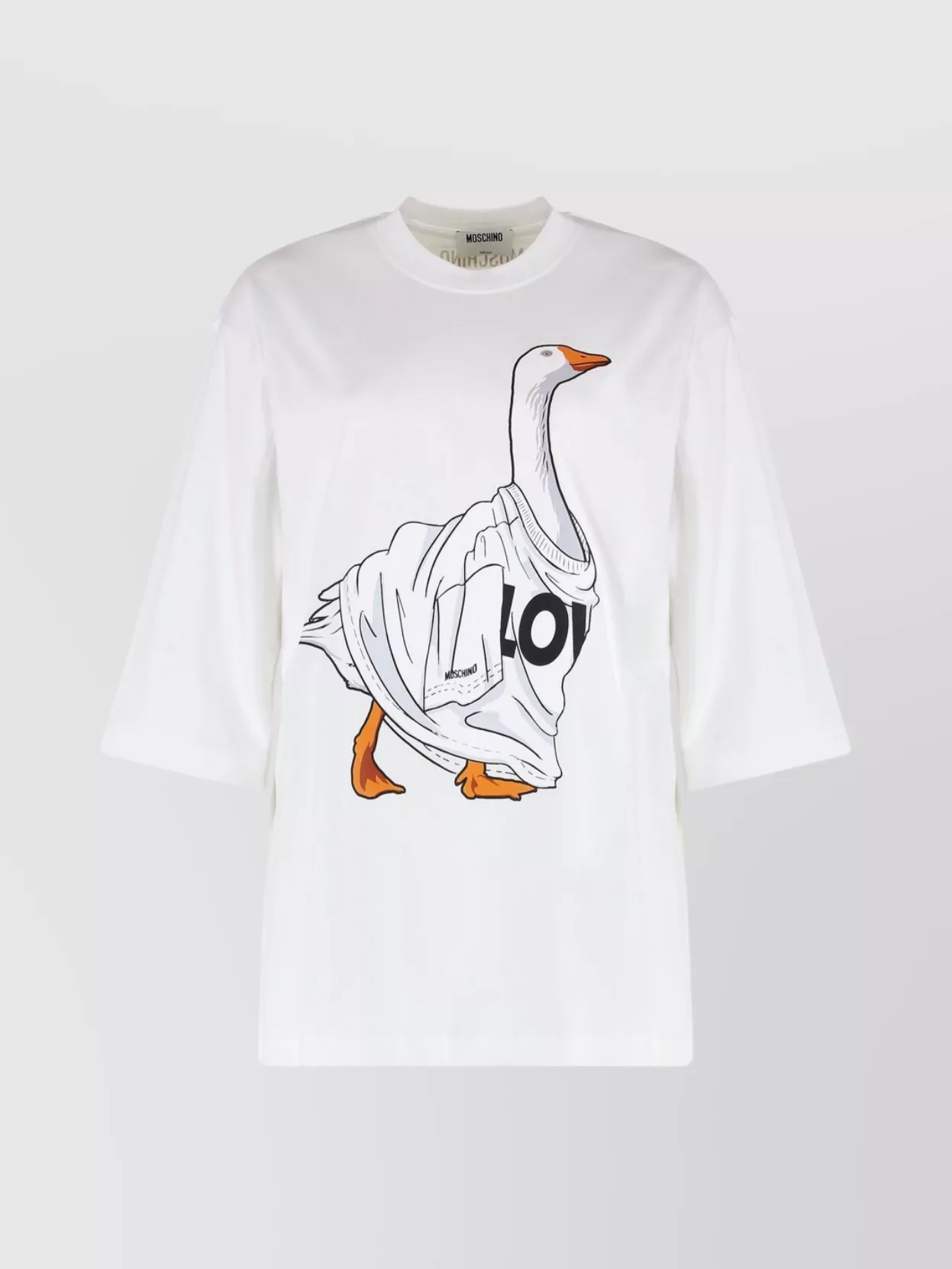 Moschino Cotton crew-neck t-shirt