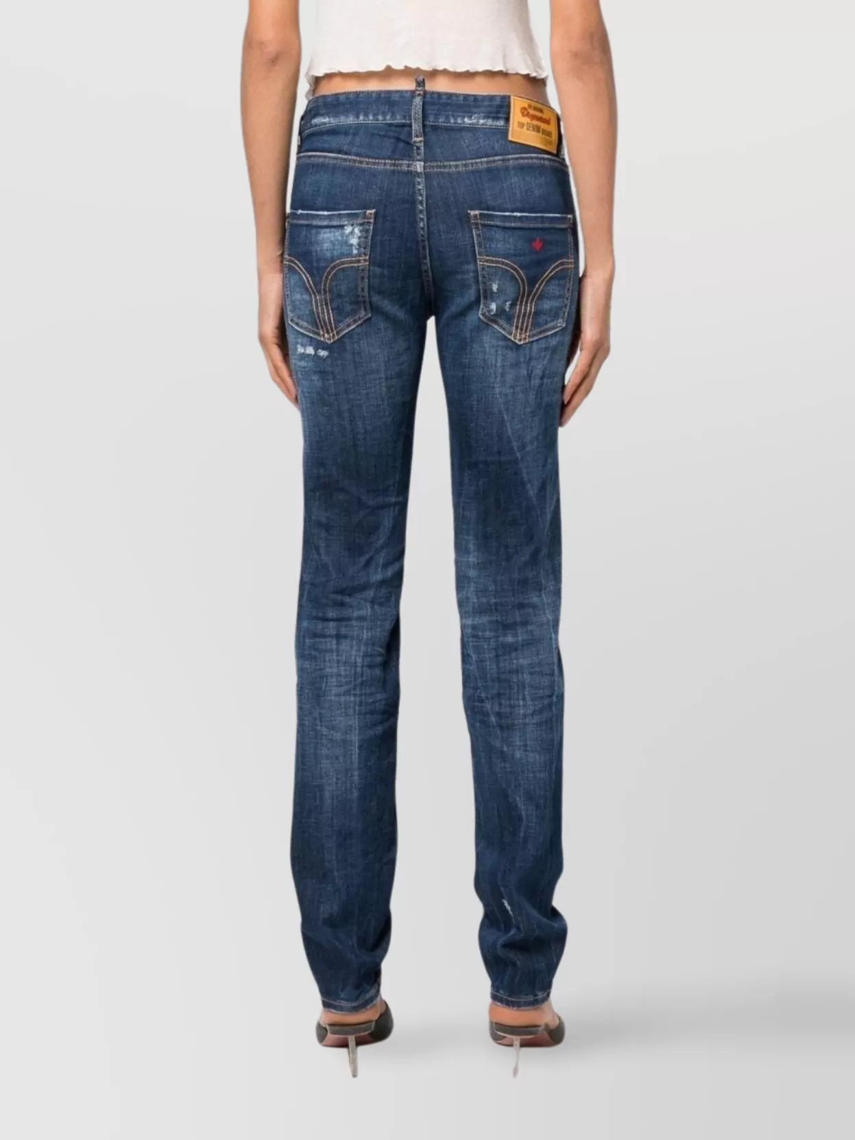 Dsquared2 Casual Trousers Featuring Five-Pocket Design