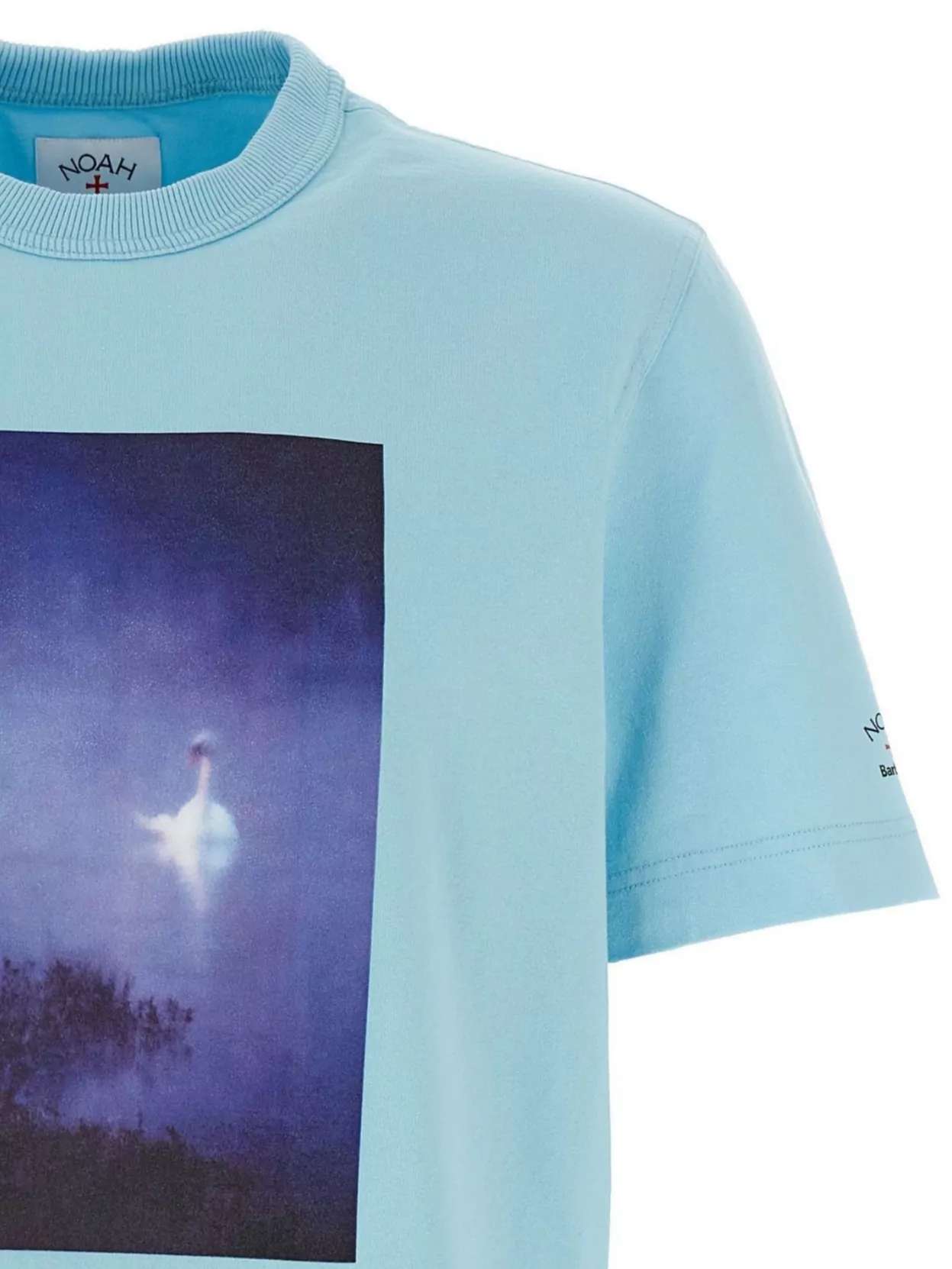 Shop Barbour Noah 'archive Swan' T-shirt