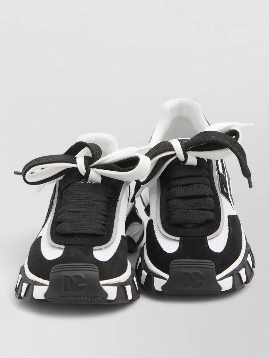 Dolce&Gabbana Leather Low-Top Sneakers