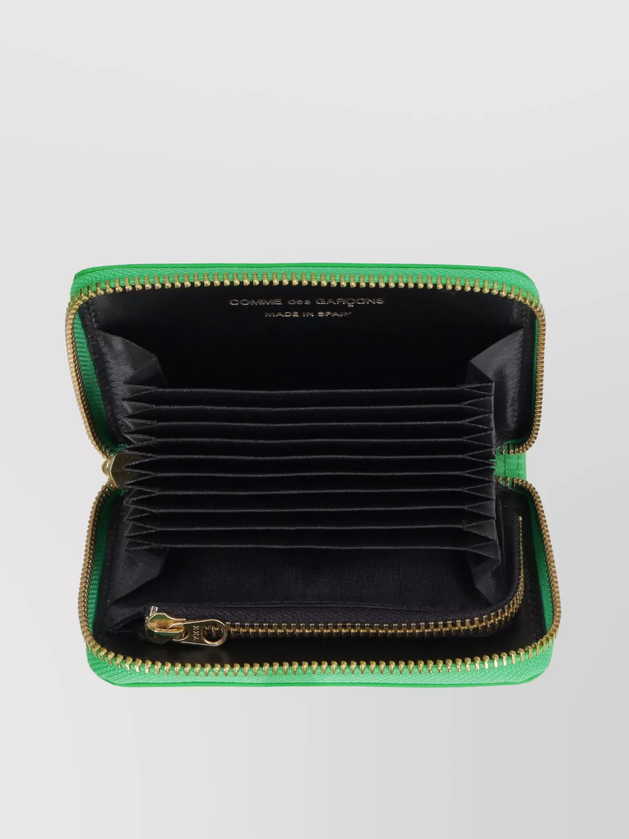 Comme Des Garçons Ziparound Leather Card Holder